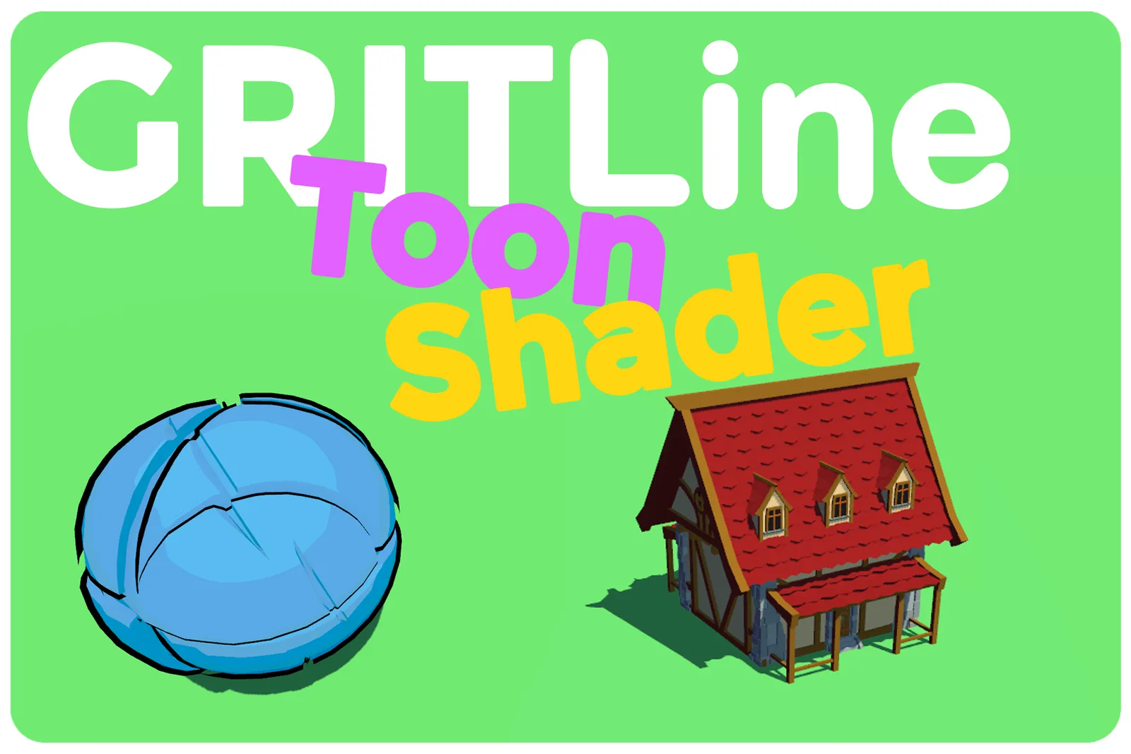 Gritline Toon Shader preview 1