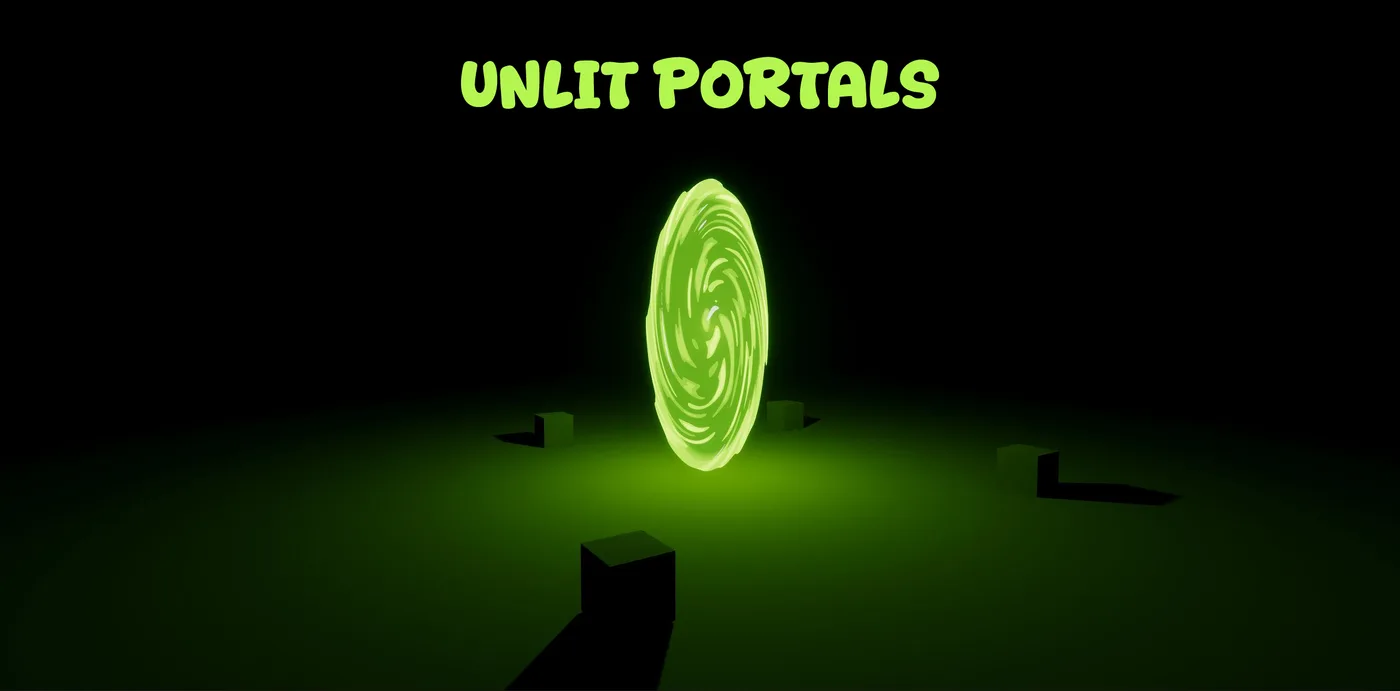 Toon Portal HDRP preview 3